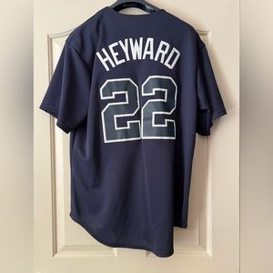Atlanta Braves Majestic Athletic MLB Heyward #-22 Jersey - NWT